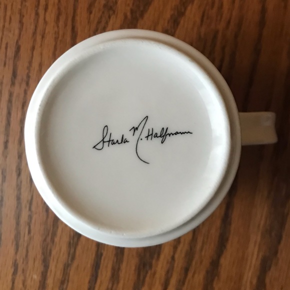 Starla M. Halfmann Monogram Mug R Anthropologie - Picture 3 of 5